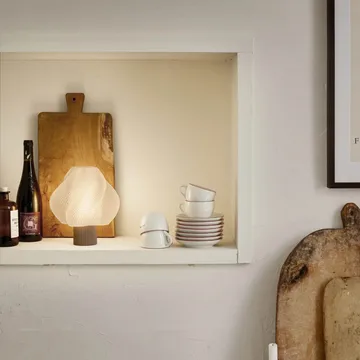 Soft Serve φορητή επιτραπέζια λάμπα - Mocha, 23 εκ. - Crème Atelier