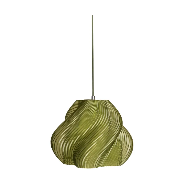 Soft Serve κρεμαστό φωτιστικό - Olive-chrome, 03, 30 εκ. - Crème Atelier
