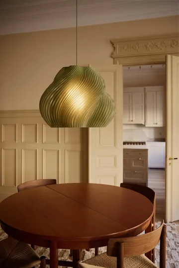 Soft Serve κρεμαστό φωτιστικό - Olive-chrome, Mega, 60 εκ. - Crème Atelier