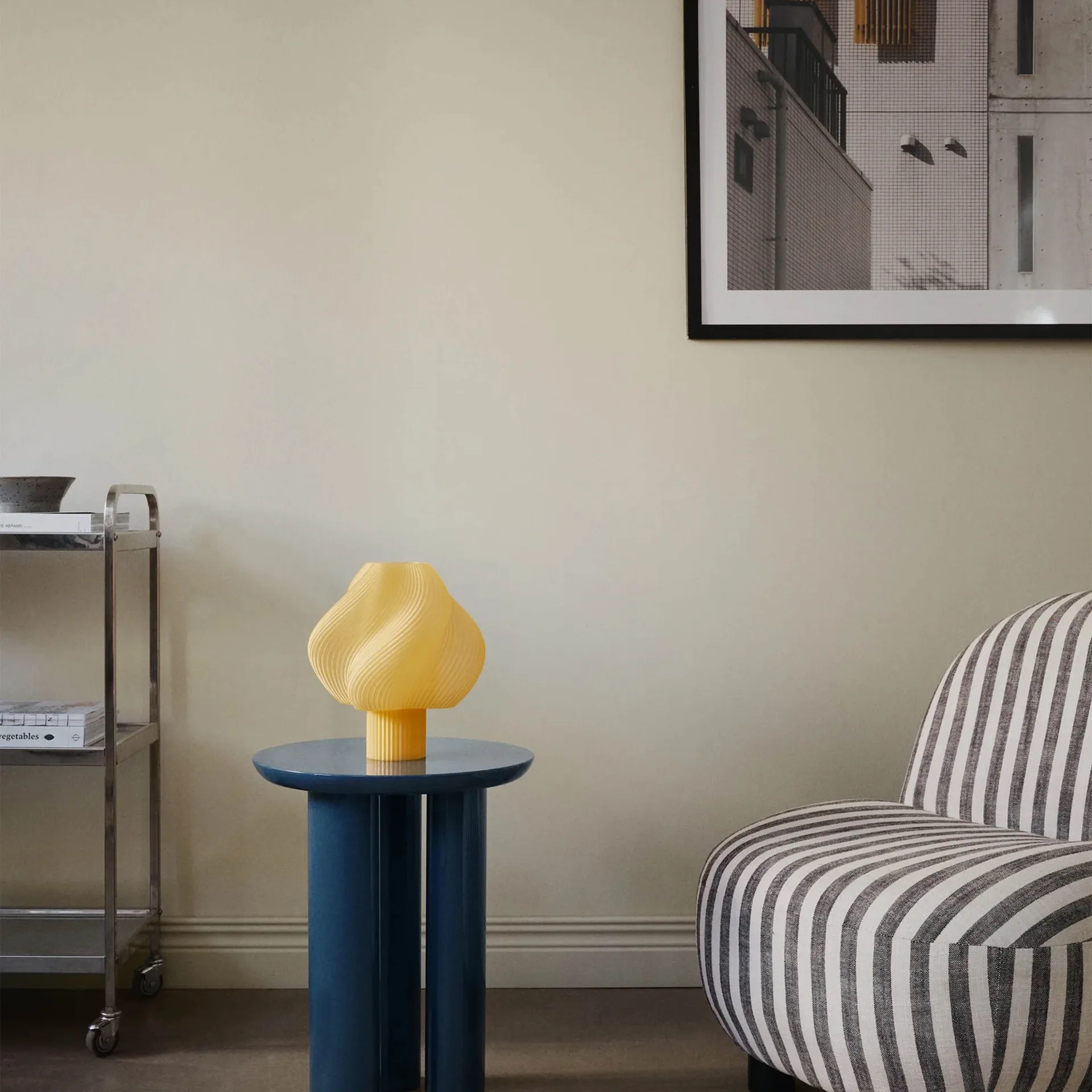 Soft Serve επιτραπέζιο φωτιστικό, Λεμοντσέλο σορμπέ, Regular, 26 cm Crème Atelier