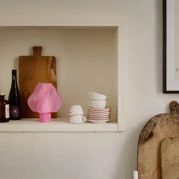 Soft Serve φορητή επιτραπέζια λάμπα - Rose sorbet, 23 cm - Crème Atelier