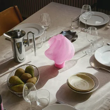 Soft Serve φορητή επιτραπέζια λάμπα - Rose sorbet, 23 cm - Crème Atelier