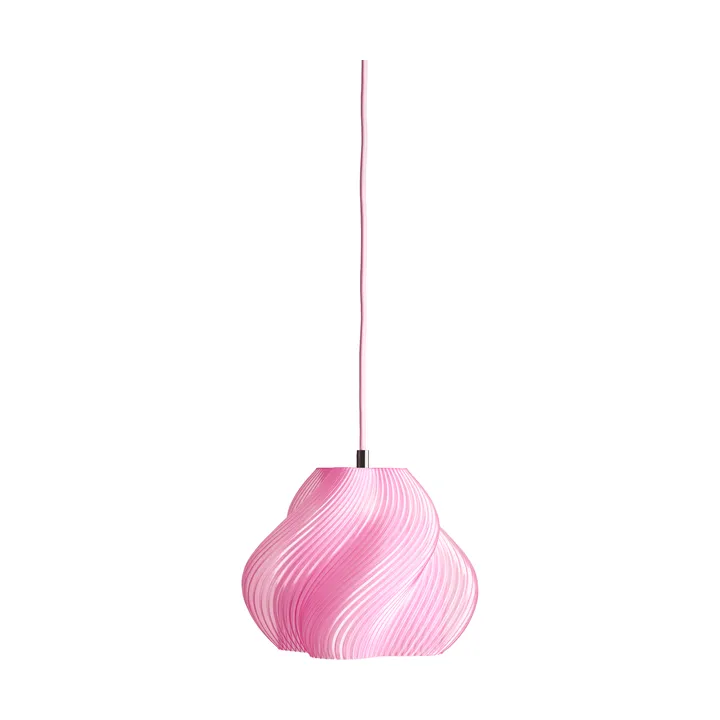 Soft Serve κρεμαστό φωτιστικό - Rose sorbet-chrome, 01, 20 cm - Crème Atelier