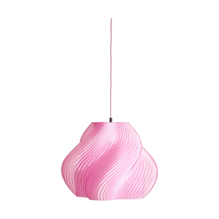Soft Serve κρεμαστό φωτιστικό - Rose sorbet-chrome, 03, 30 cm - Crème Atelier