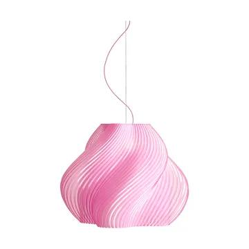 Soft Serve κρεμαστό φωτιστικό - Rose sorbet-chrome, Mega, 60 cm - Crème Atelier