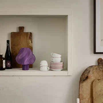 Soft Serve φορητή επιτραπέζια λάμπα - Λεβάντα sorbet, 23 cm - Crème Atelier