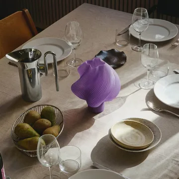 Soft Serve φορητή επιτραπέζια λάμπα - Λεβάντα sorbet, 23 cm - Crème Atelier