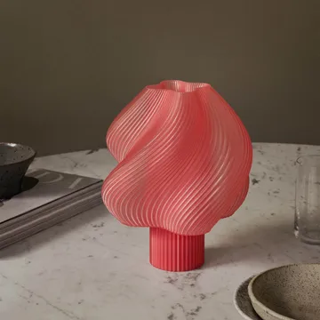 Soft Serve φορητή επιτραπέζια λάμπα - Ροδάκινο sorbet, 23 εκ. - Crème Atelier