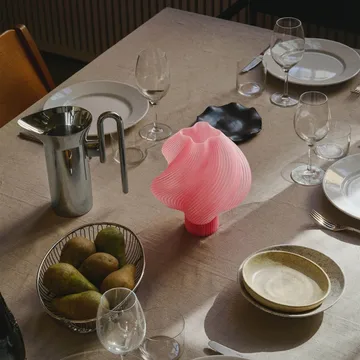 Soft Serve φορητή επιτραπέζια λάμπα - Ροδάκινο sorbet, 23 εκ. - Crème Atelier