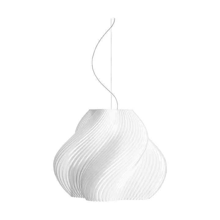Soft Serve κρεμαστό φωτιστικό - White-chrome, Mega, 60 cm - Crème Atelier