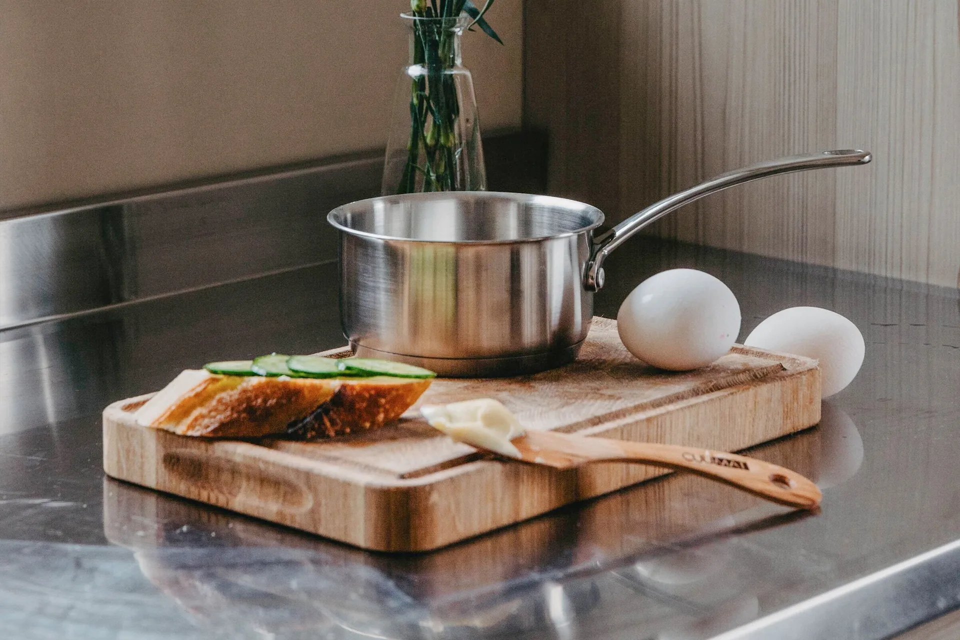 Ξύλινη Επιφάνεια Κοπής Δρυς με Αυλάκι, 30x20 εκ. Culimat