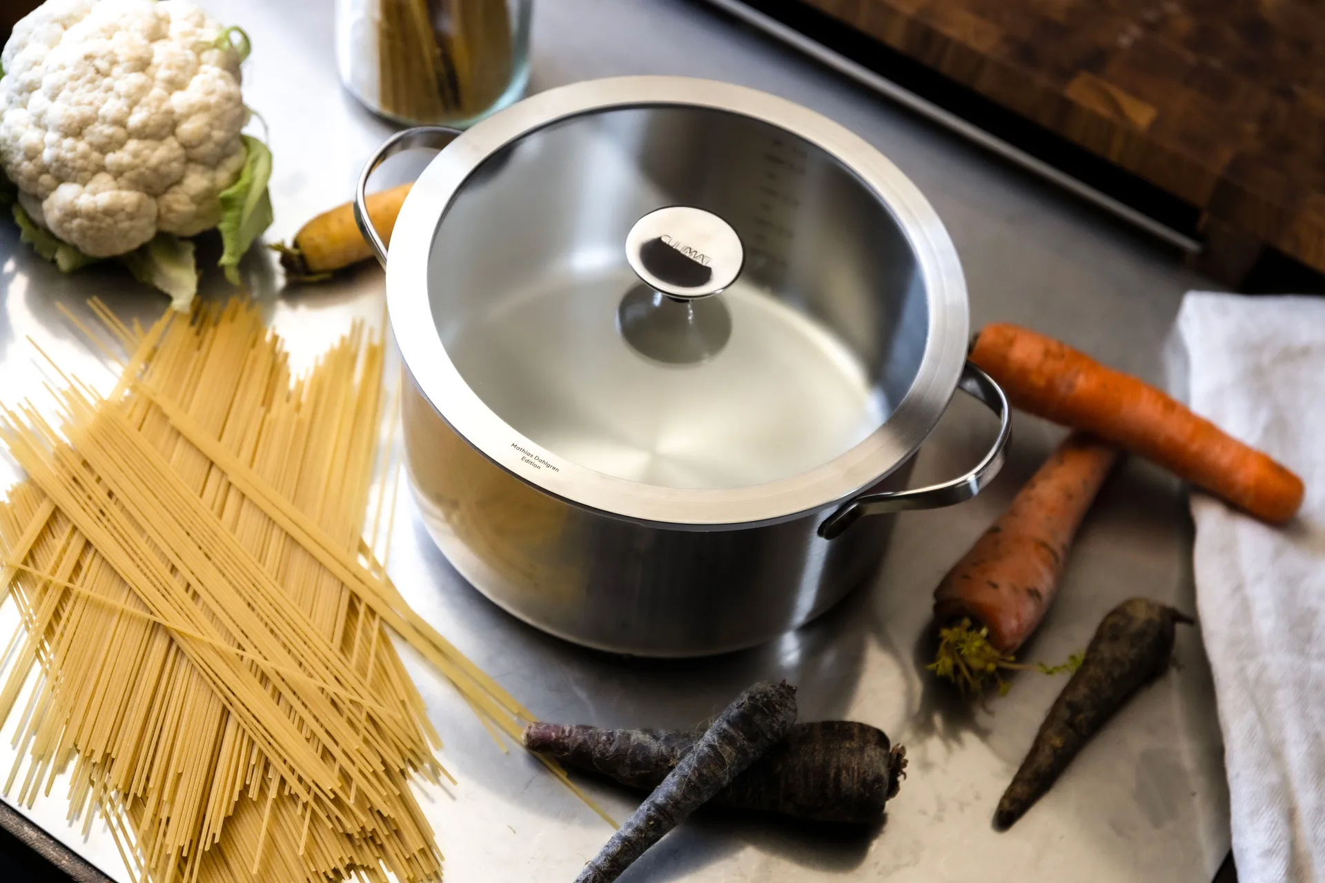 Σετ κατσαρόλων Culimat, Ανοξείδωτο ατσάλι, 3 τεμάχια Culimat
