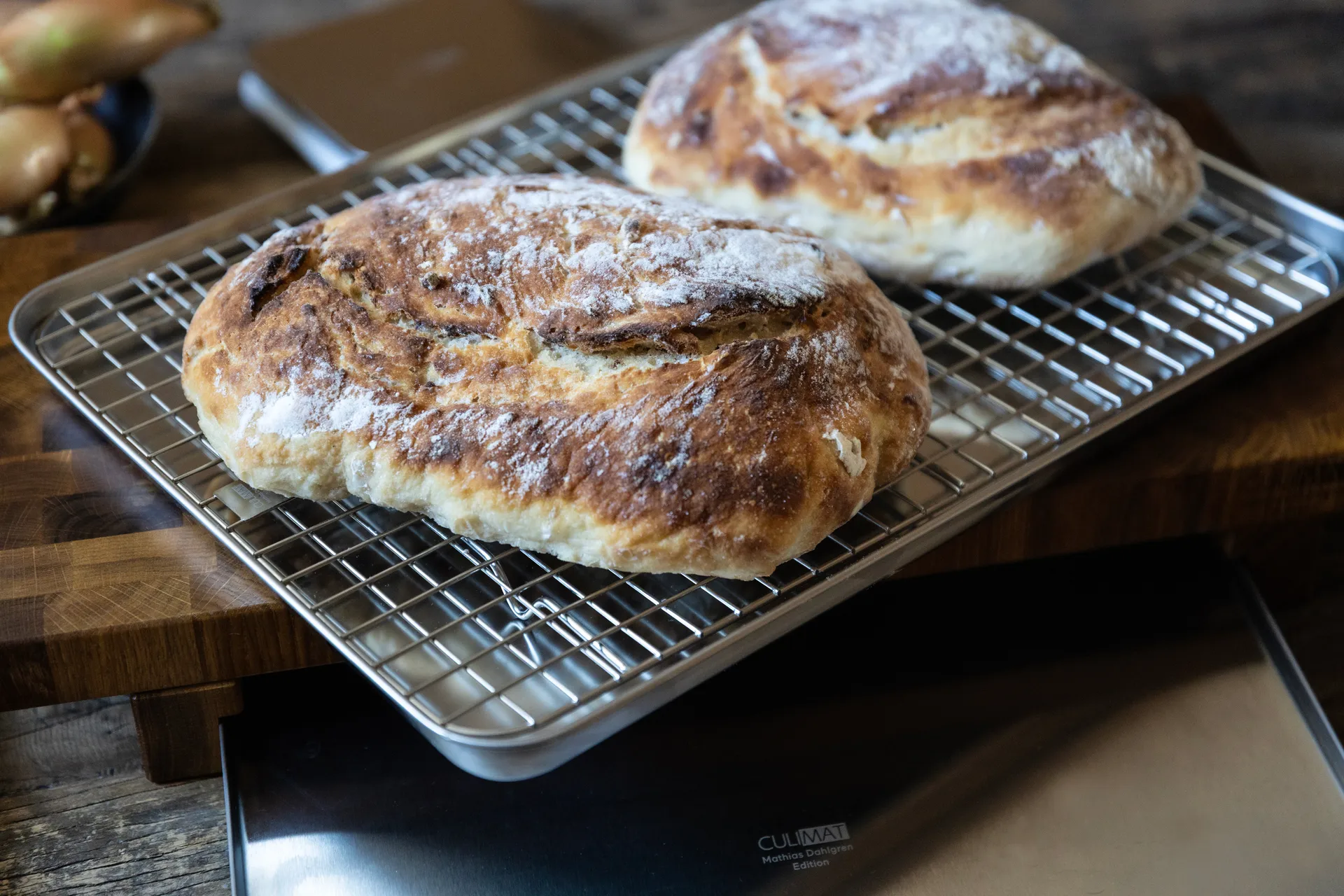 Γαστρονόμος Culimat με σχάρα ψύξης, Ανοξείδωτο ατσάλι, 40,5x30,5 cm Culimat
