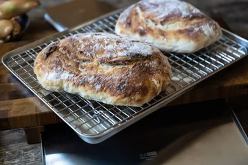 Γαστρονόμος Culimat με σχάρα ψύξης - Ανοξείδωτο ατσάλι, 40,5x30,5 cm - Culimat