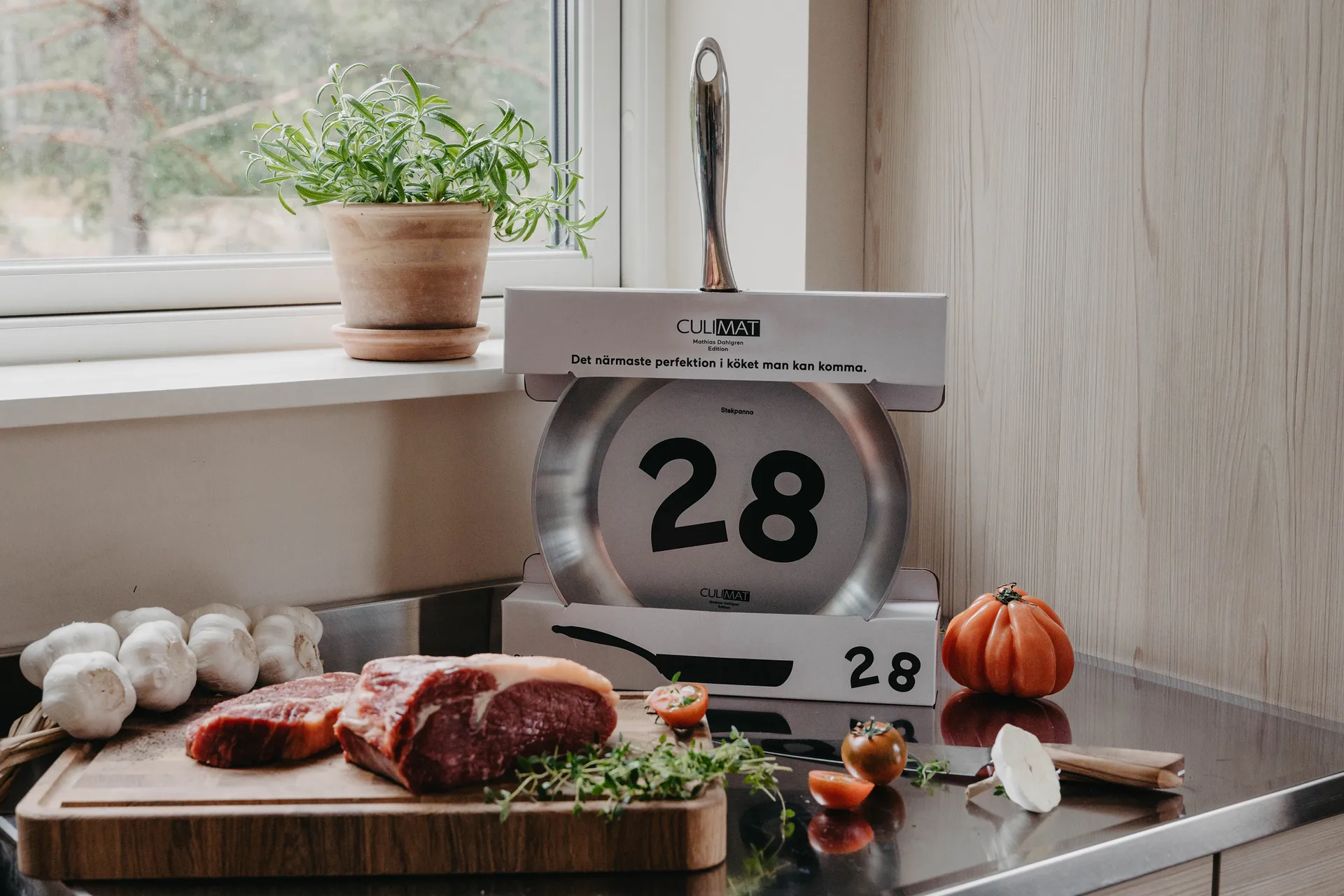 Culimat τηγάνι 5-Ply ανοξείδωτο ατσάλι, 28 εκ. Culimat