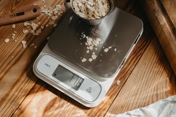 Digital ζυγαριά κουζίνας αδιάβροχη - Λευκό-ασημί - Culimat