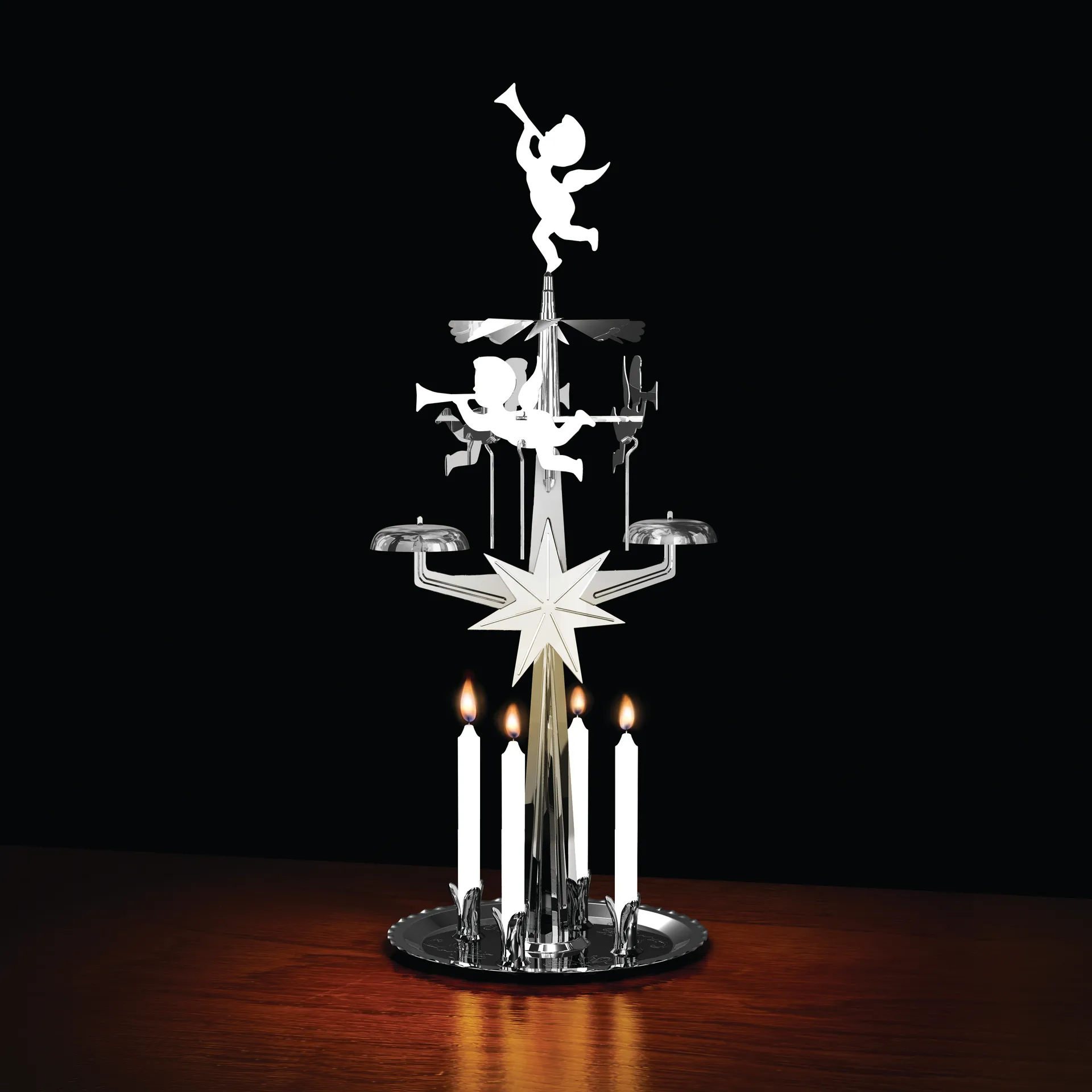 Swedish Angel Chimes, ασημένιο Dala Industrier