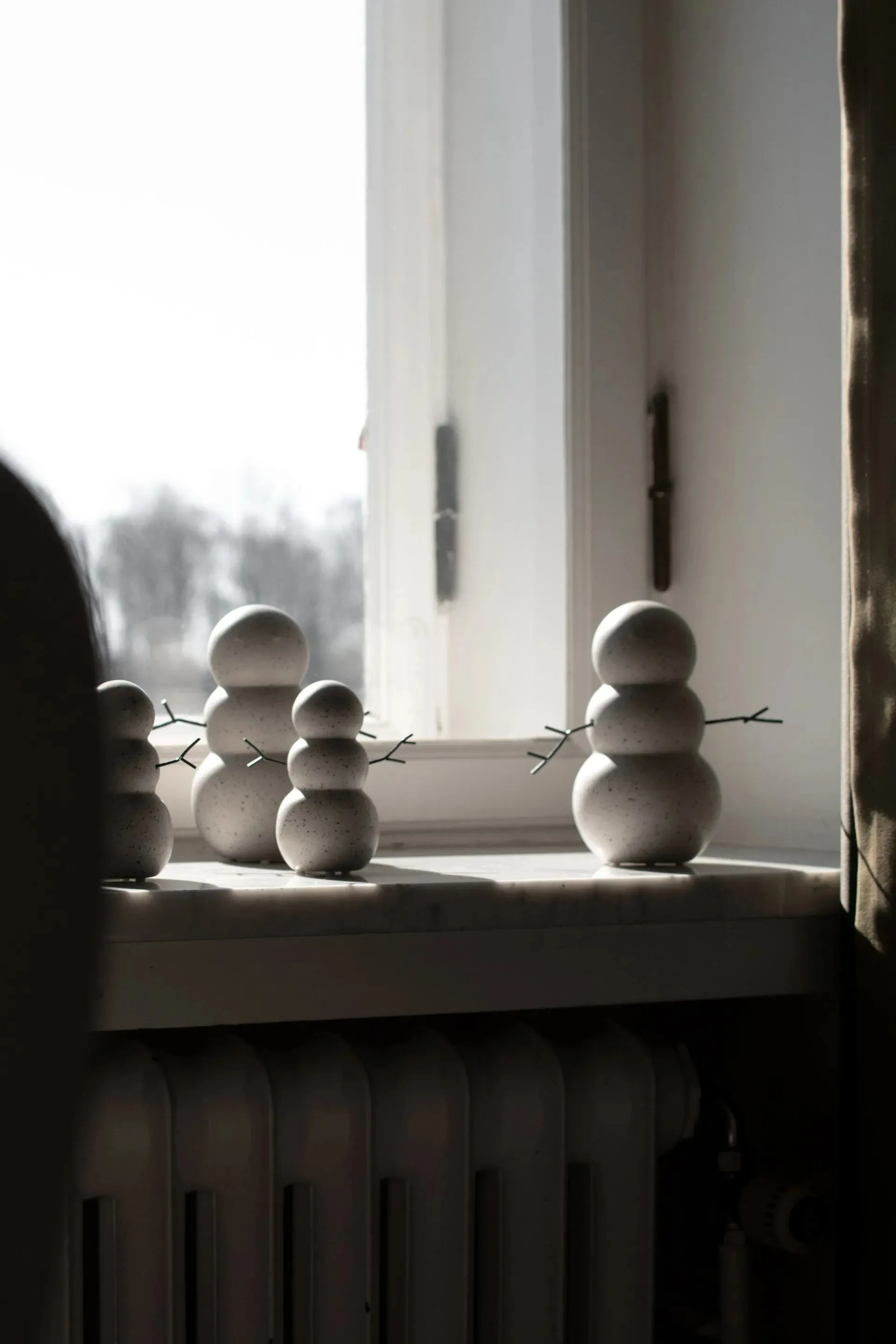 Χιονάνθρωπος διακοσμητικό Χριστουγέννων 11 εκ, Mole dot DBKD