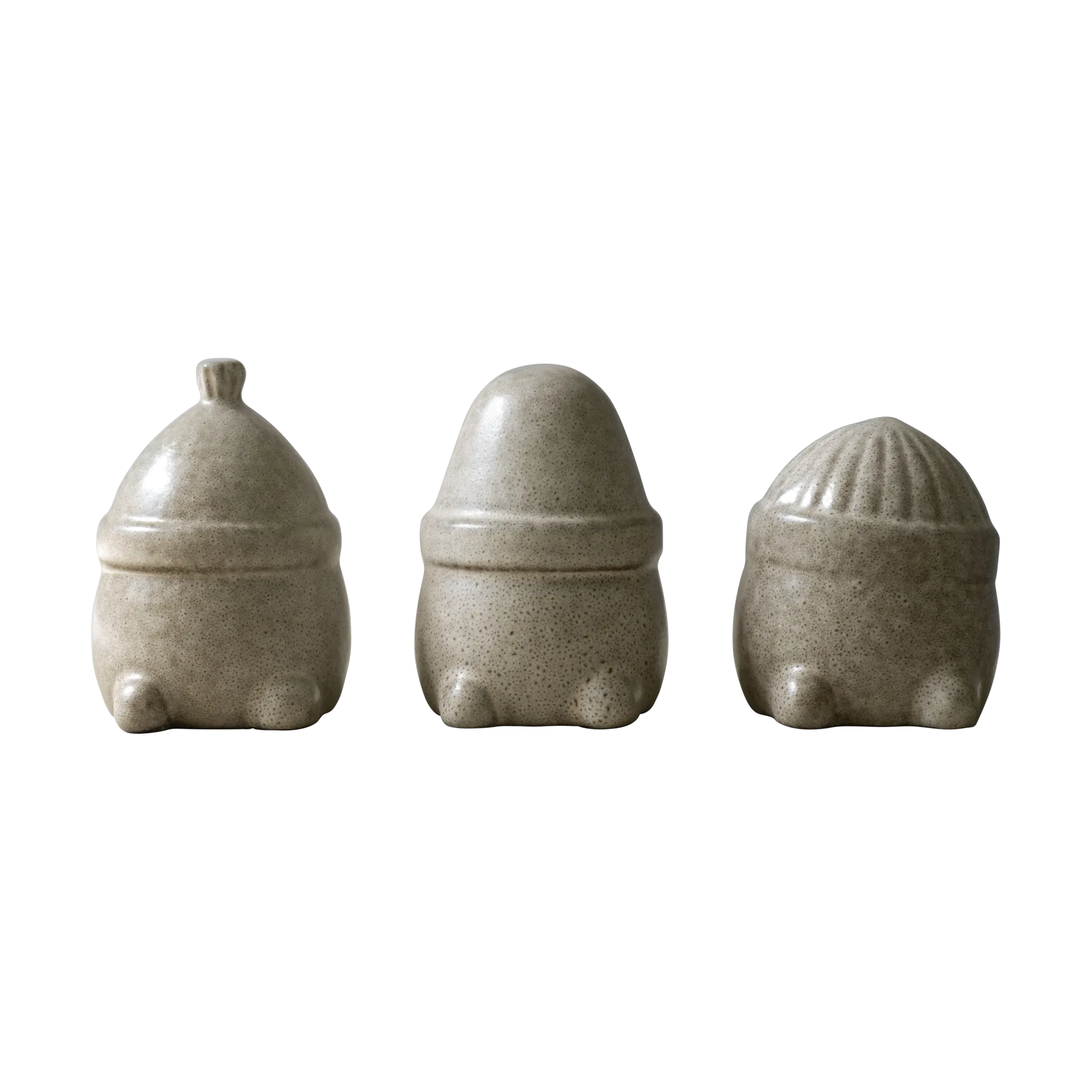 Τριπλά χριστουγεννιάτικα διακοσμητικά, συσκευασία 3, Μπεζ DBKD