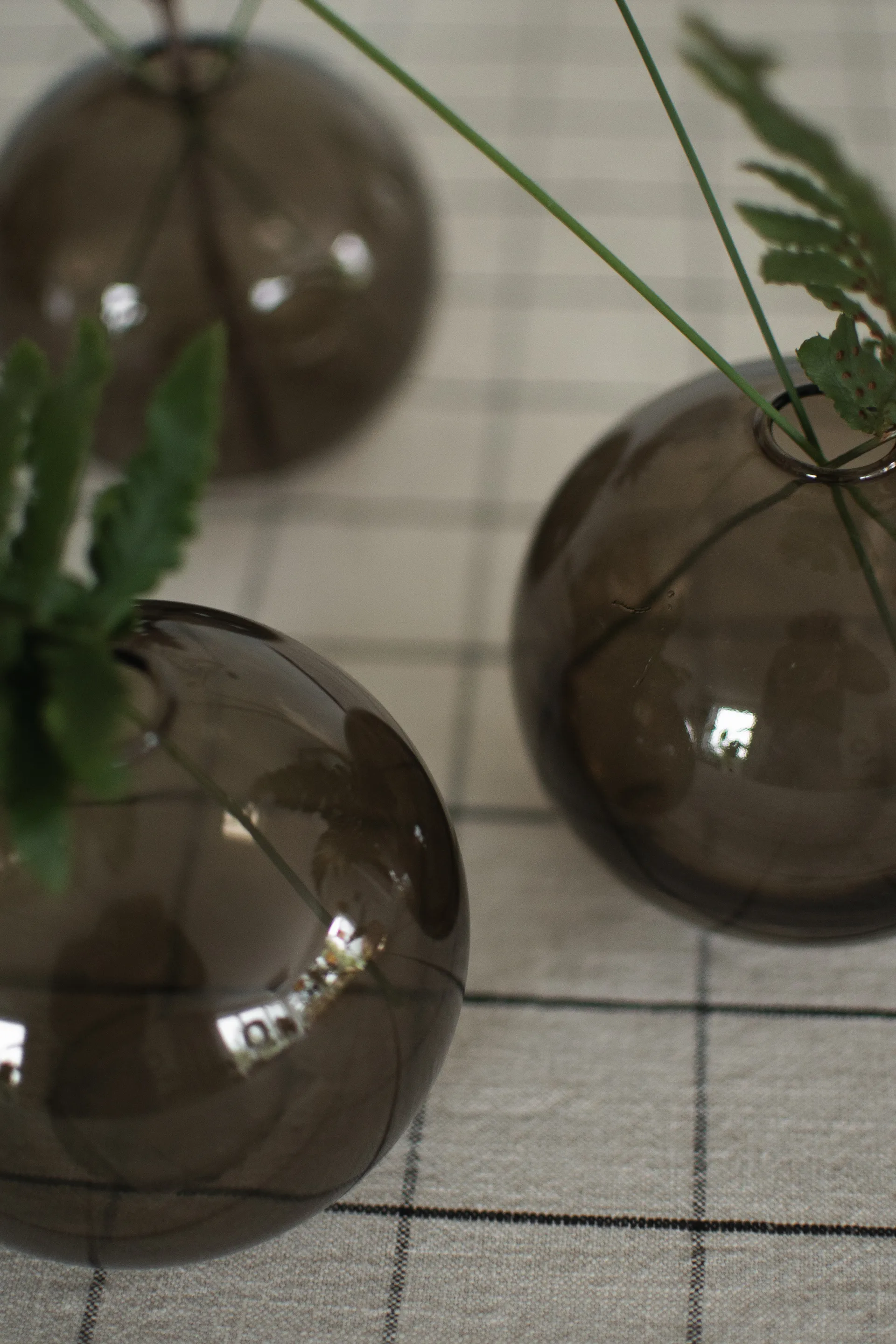 Ball βάζο Ø10 cm, Brown DBKD