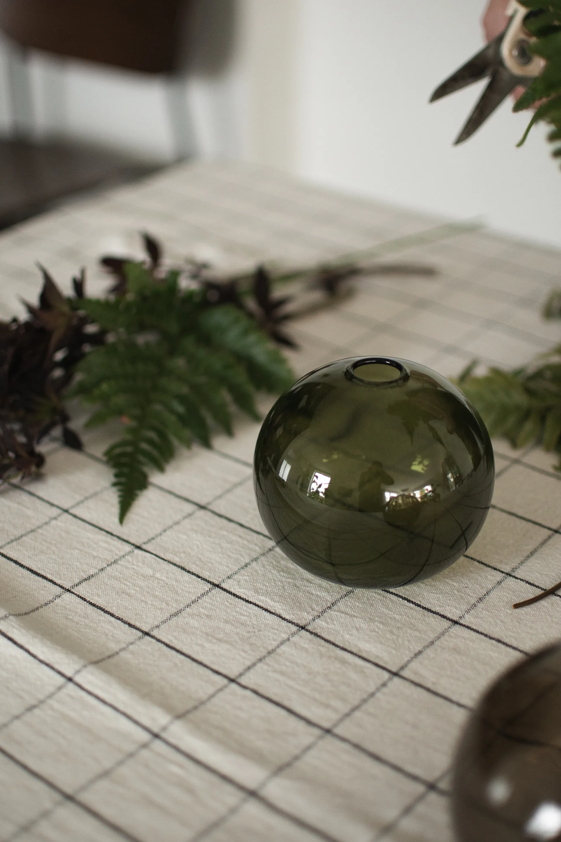 Ball βάζο Ø10 cm, Green DBKD