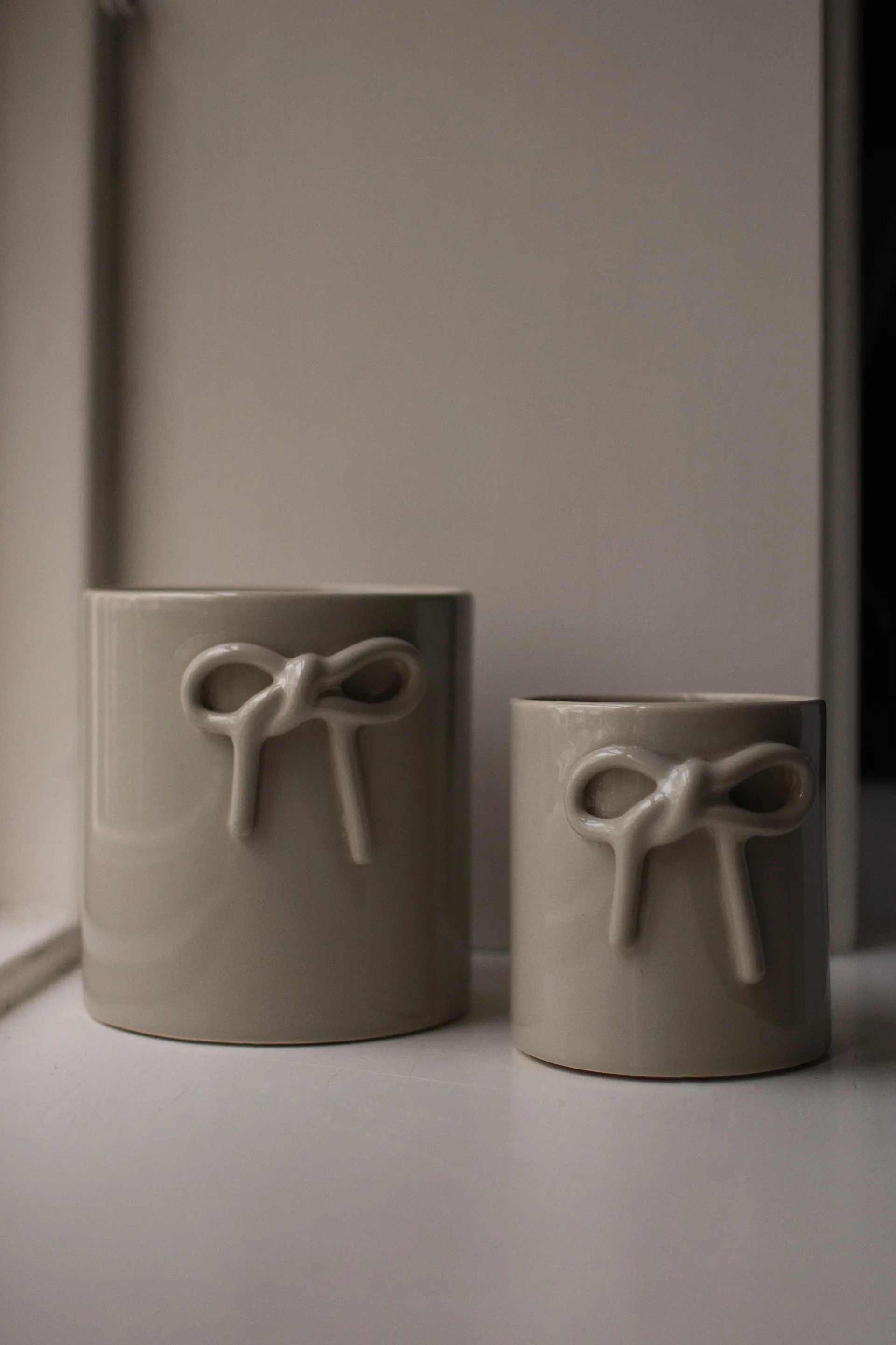 Γλάστρα Bow Ø11 cm, Shiny mole DBKD