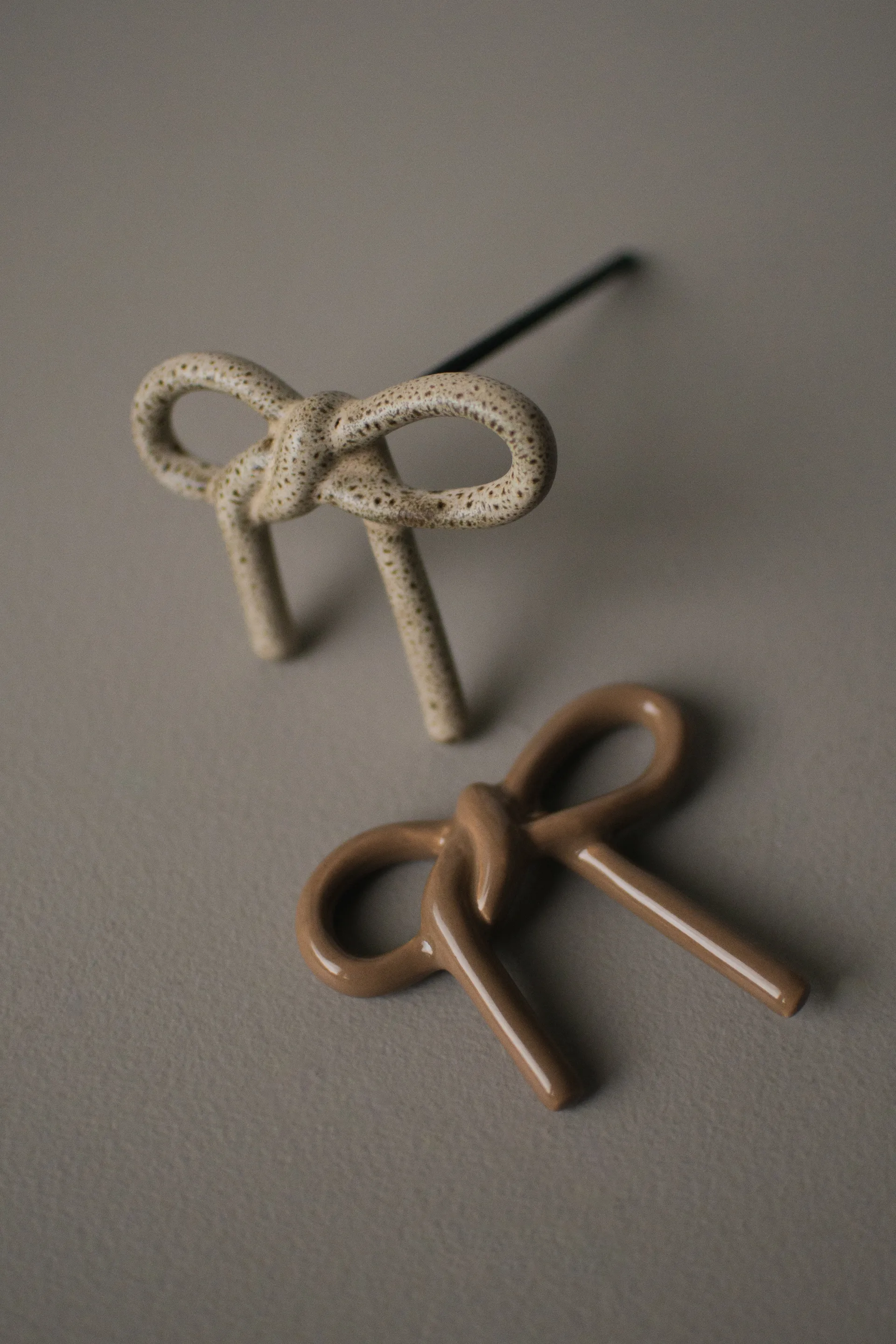 Bow διακόσμηση λουλουδιών, Shiny nougat DBKD