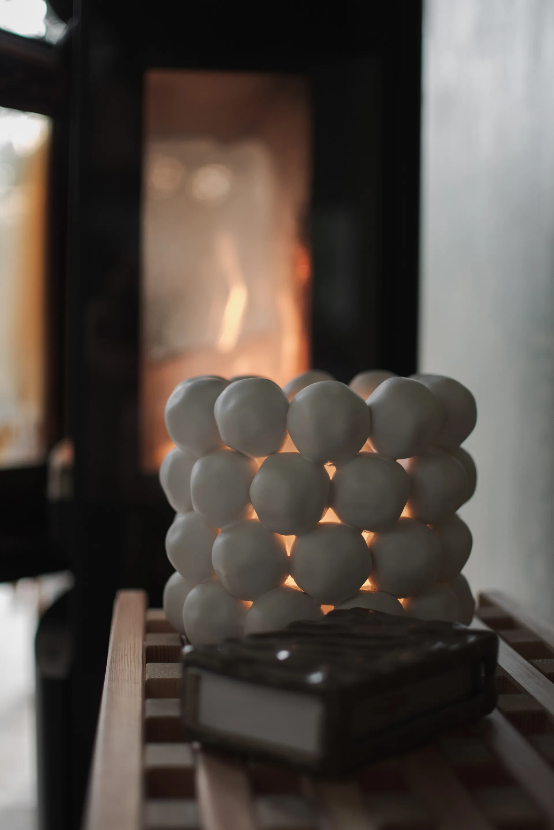 Κηροπήγιο Bright Ø17 cm, White DBKD