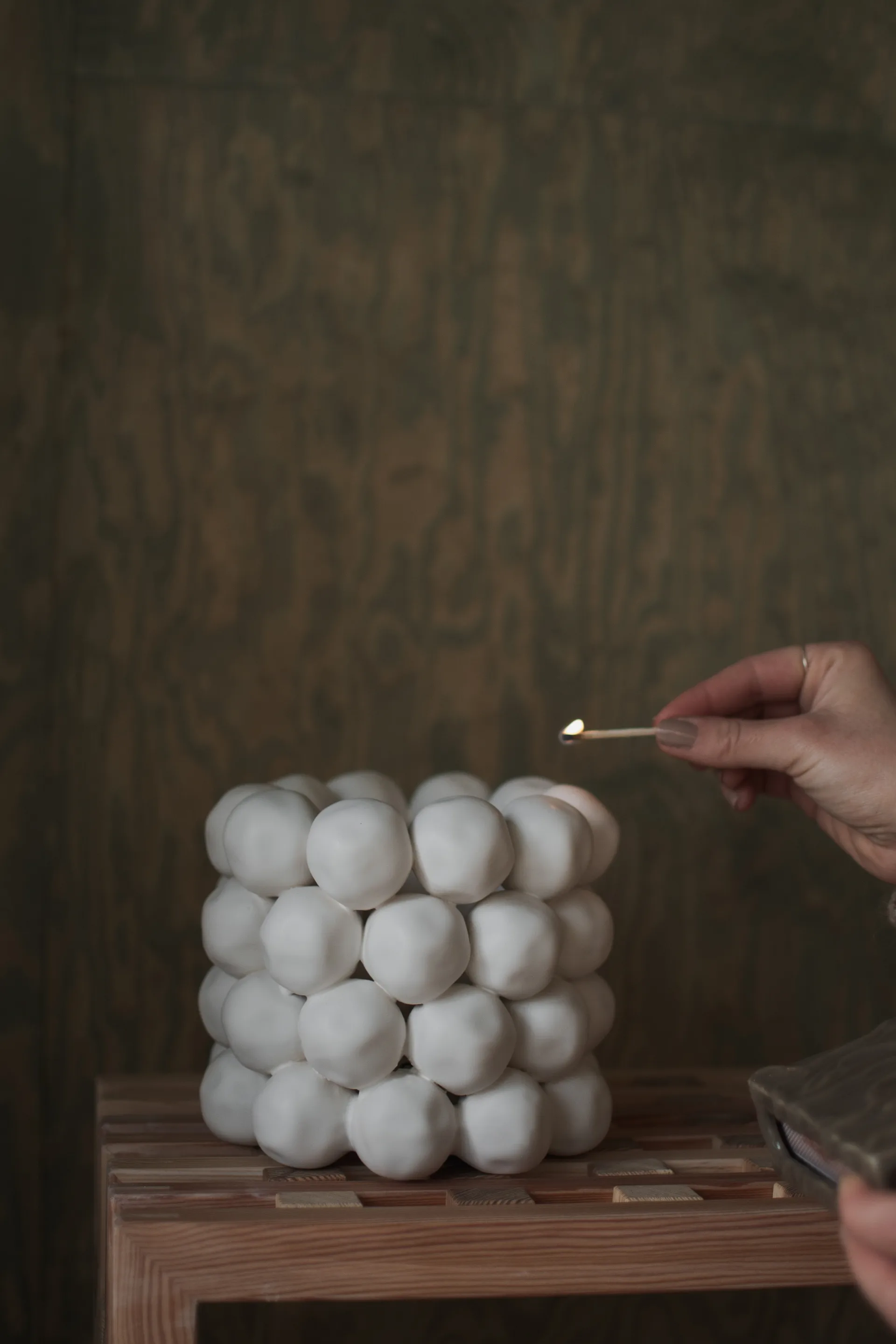 Κηροπήγιο Bright Ø17 cm, White DBKD