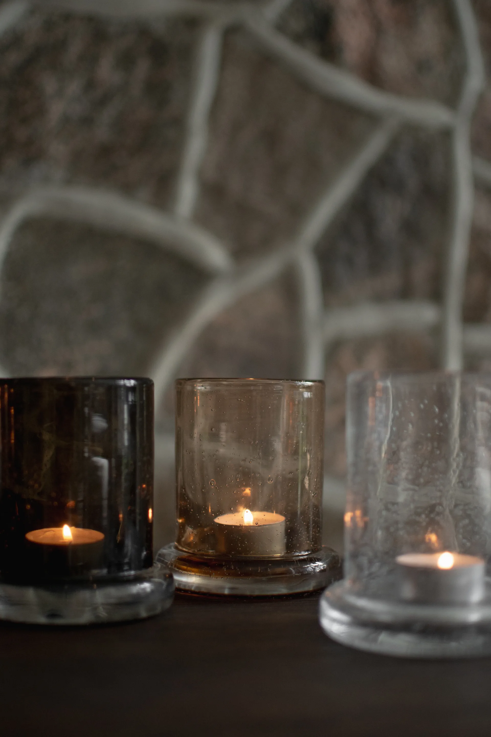 Κηροπήγιο Bubble Ø10 cm, Rust DBKD