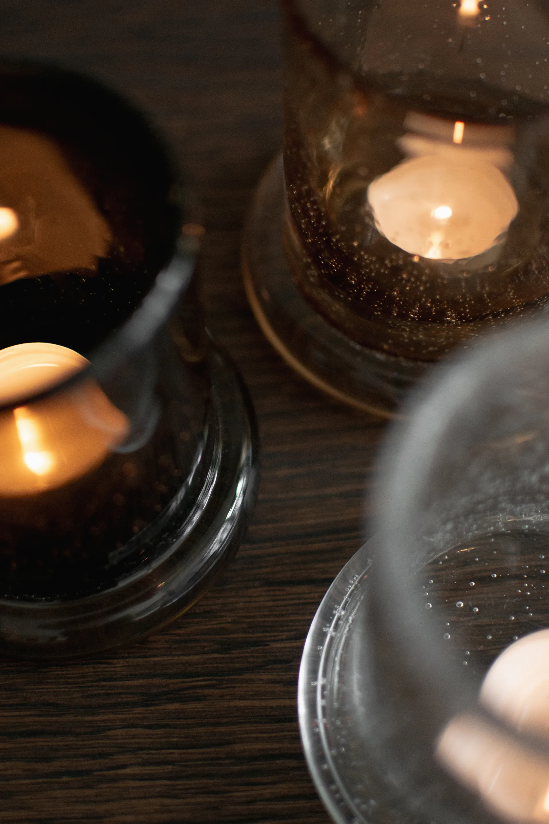 Κηροπήγιο Bubble Ø14 cm, Clear DBKD