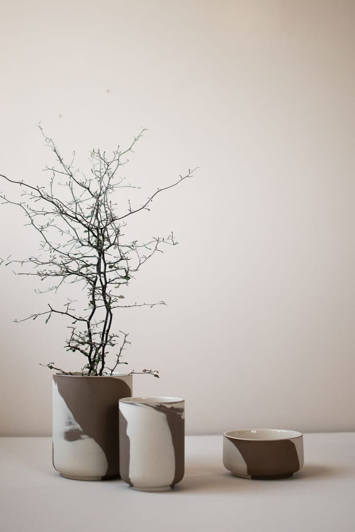 Γλάστρα Calm S, Brown-Beige DBKD
