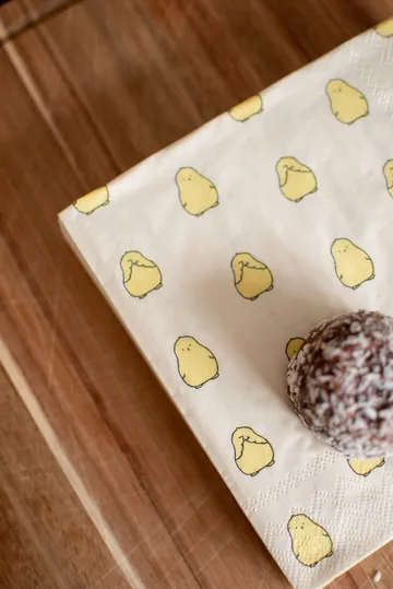 Chubby chicken χαρτοπετσέτα 20-pack - Yellow, 33x33 cm - DBKD