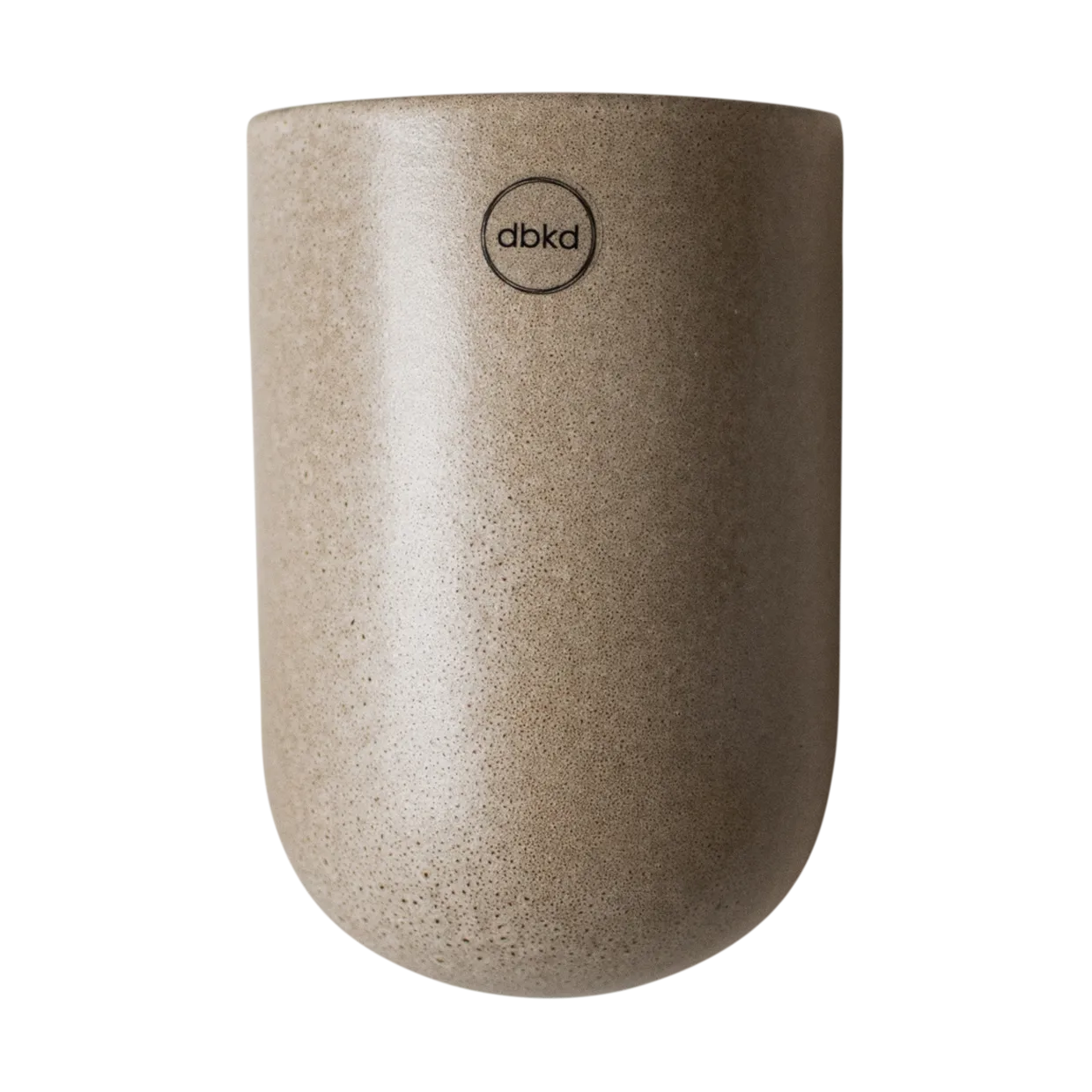 Κρεμαστή γλάστρα τοίχου Cut μπεζ, Medium 15 cm DBKD