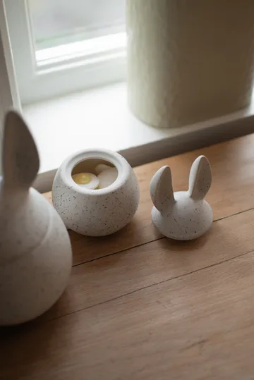 DBKD Eating rabbit μικρό μπολ - White dot - DBKD