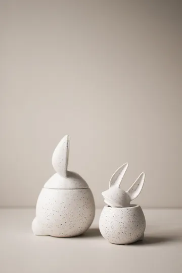 DBKD Eating rabbit μικρό μπολ - White dot - DBKD