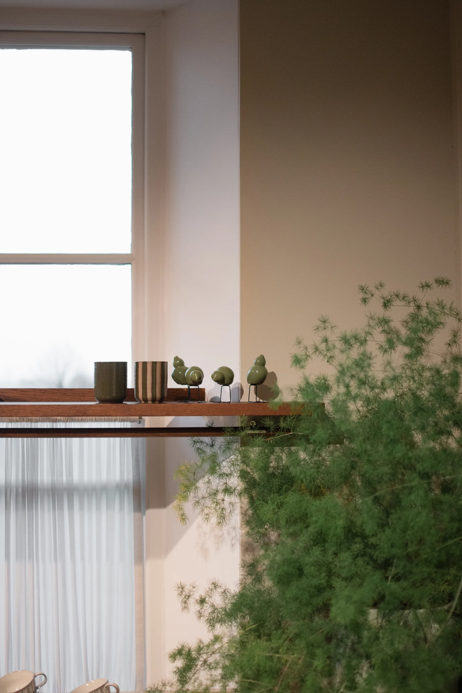 DBKD Swedish Birds πασχαλινή διακόσμηση 2-τεμάχια, Shiny green DBKD