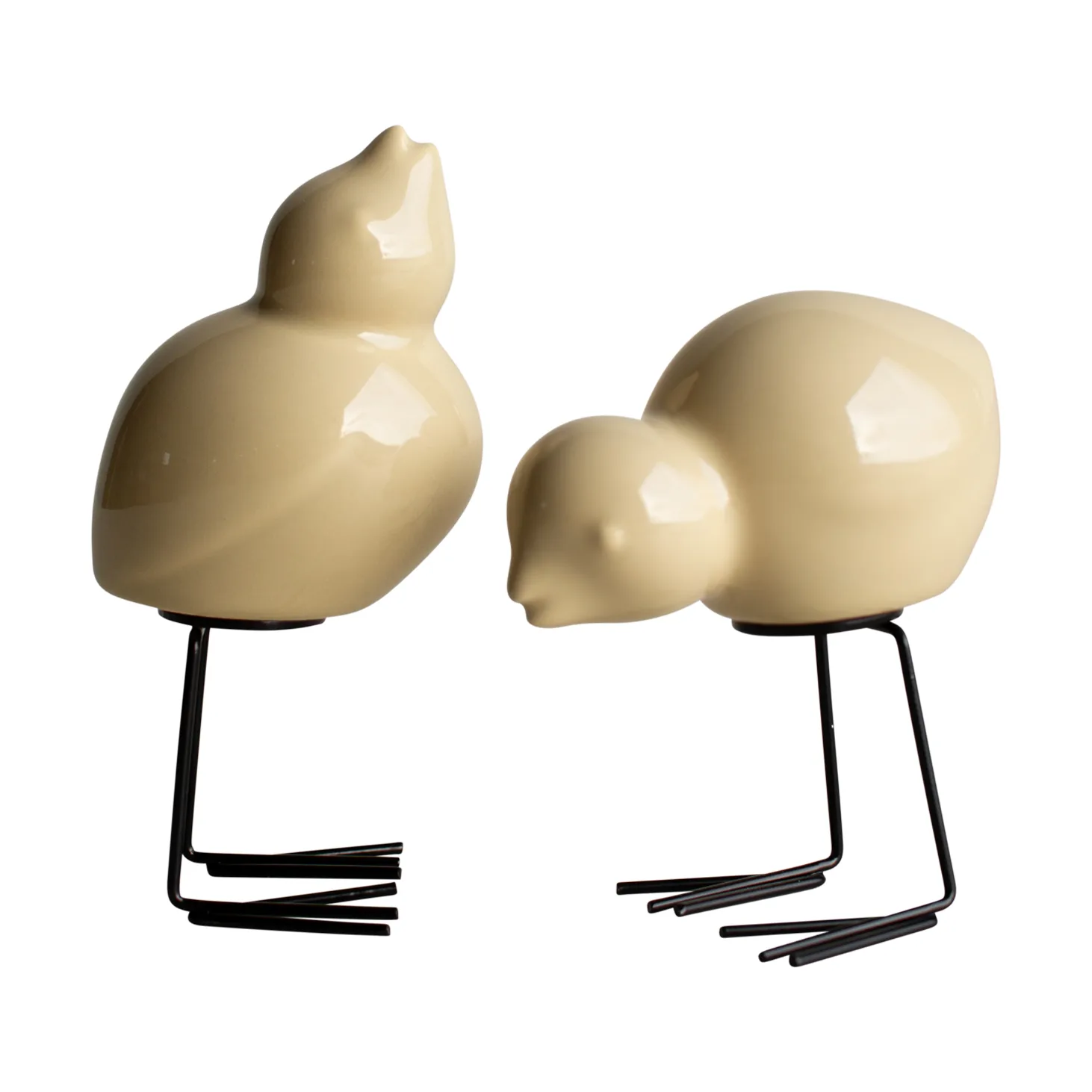 DBKD Swedish Birds πασχαλινή διακόσμηση 2-τεμάχια, Shiny yellow DBKD