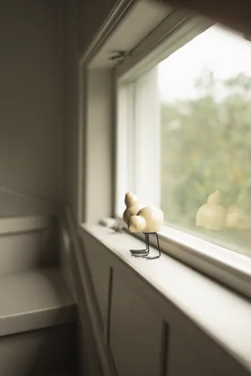 DBKD Swedish Birds πασχαλινή διακόσμηση 2-τεμάχια - Shiny yellow - DBKD