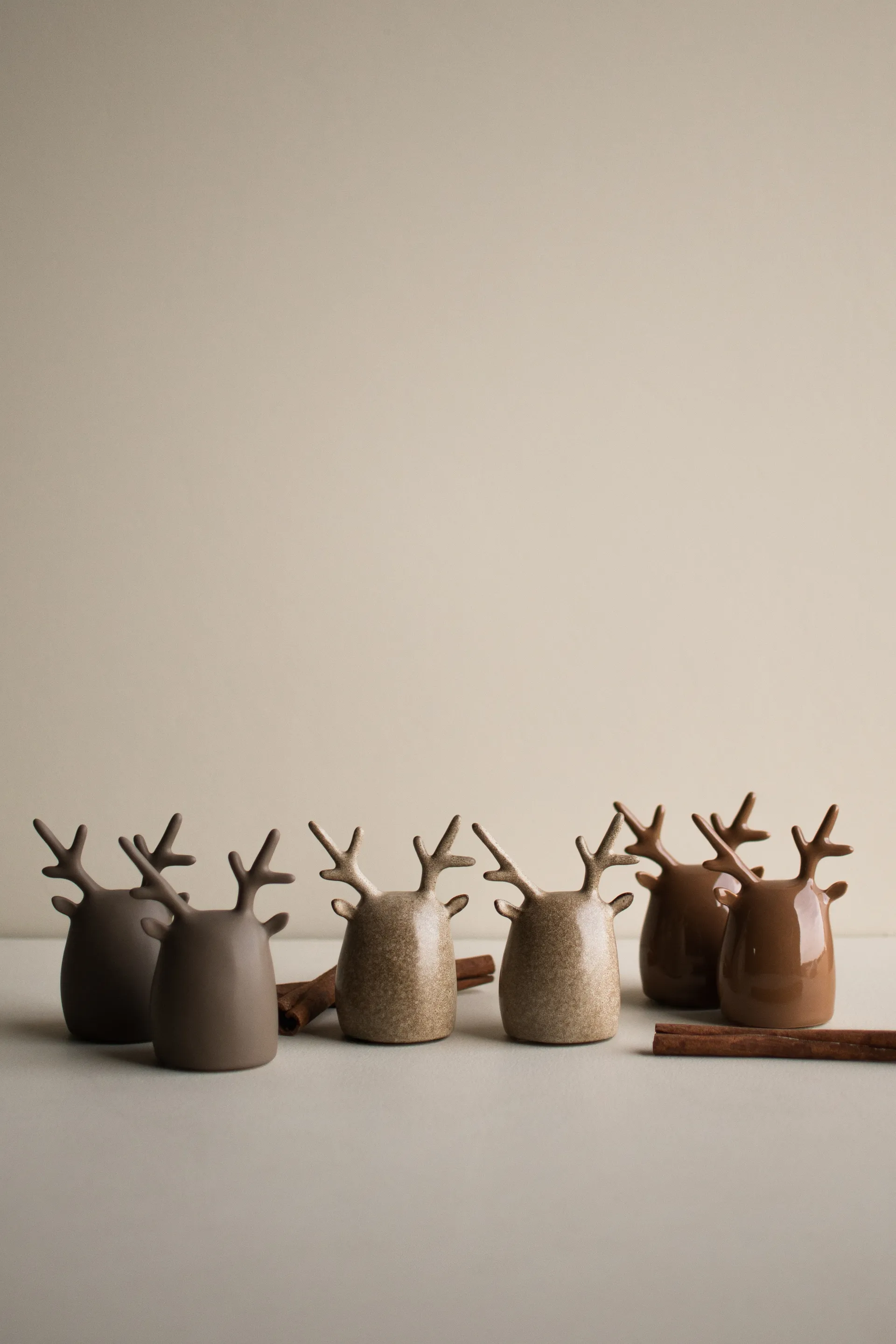 Deer twins 2 τεμάχια, Beige DBKD