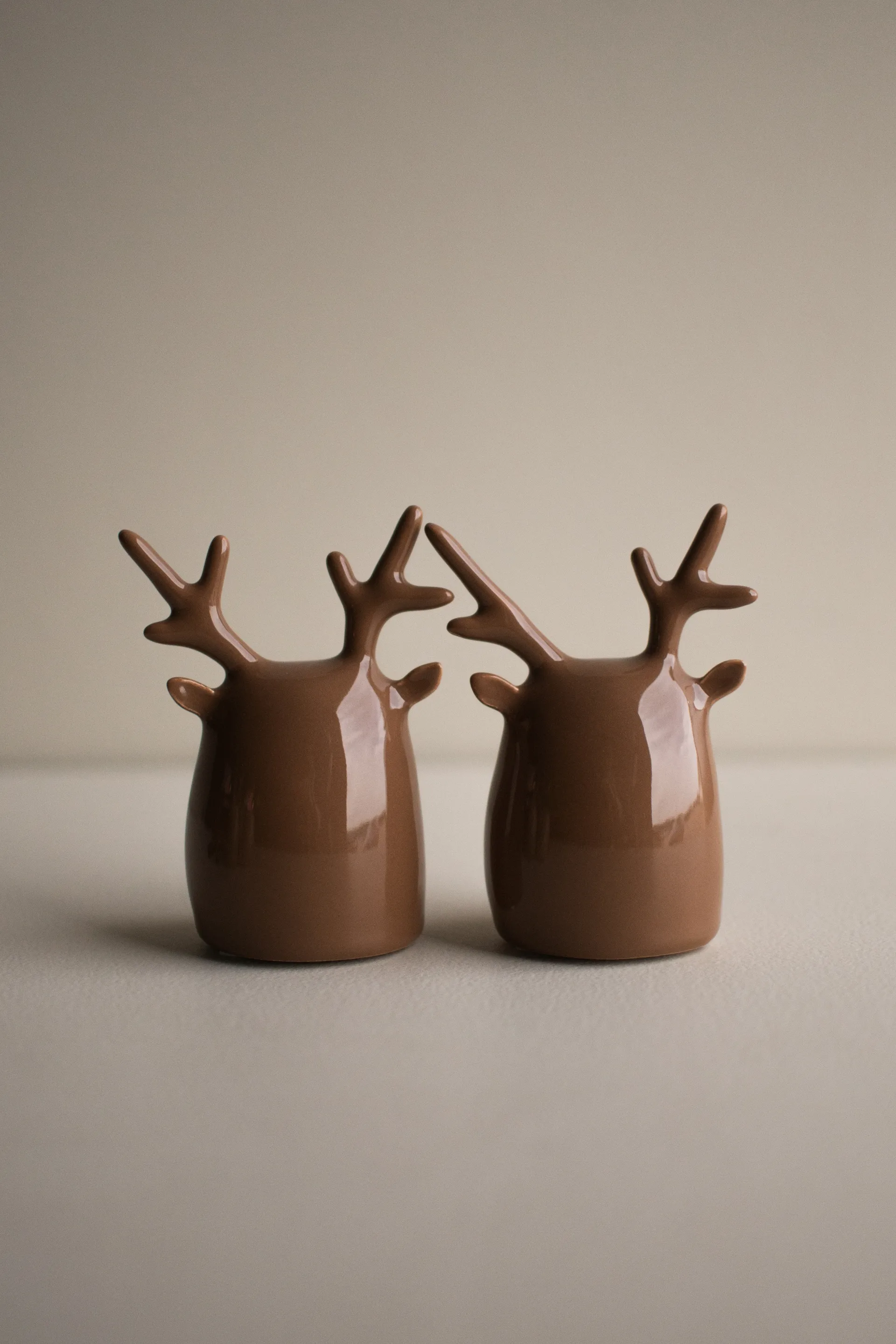 Deer twins 2 τεμάχια, Shiny nougat DBKD