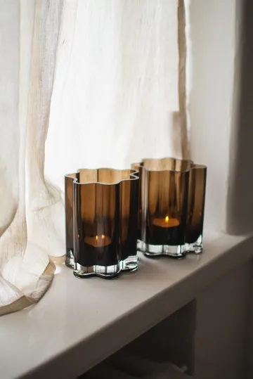 Filter φανός/κηροπήγιο για ρεσώ - Brown, Ø11,5x13 cm - DBKD