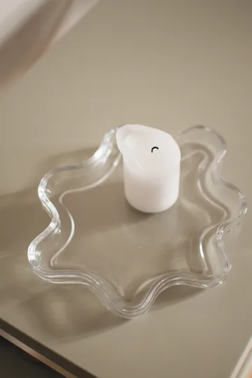 Δίσκος διακόσμησης Filter - Clear, Ø22x2 cm - DBKD