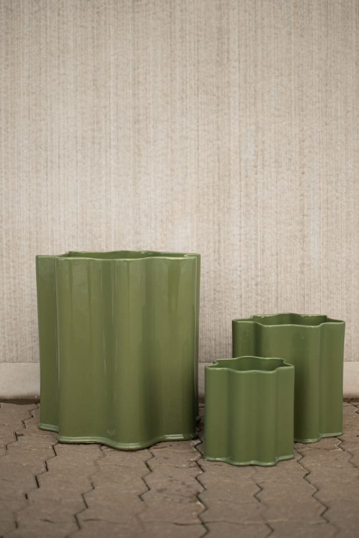 Γλάστρα Filter, Shiny green, Ø41 cm DBKD