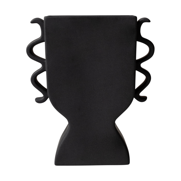 Flat βάζο 25 εκ. - Black - DBKD