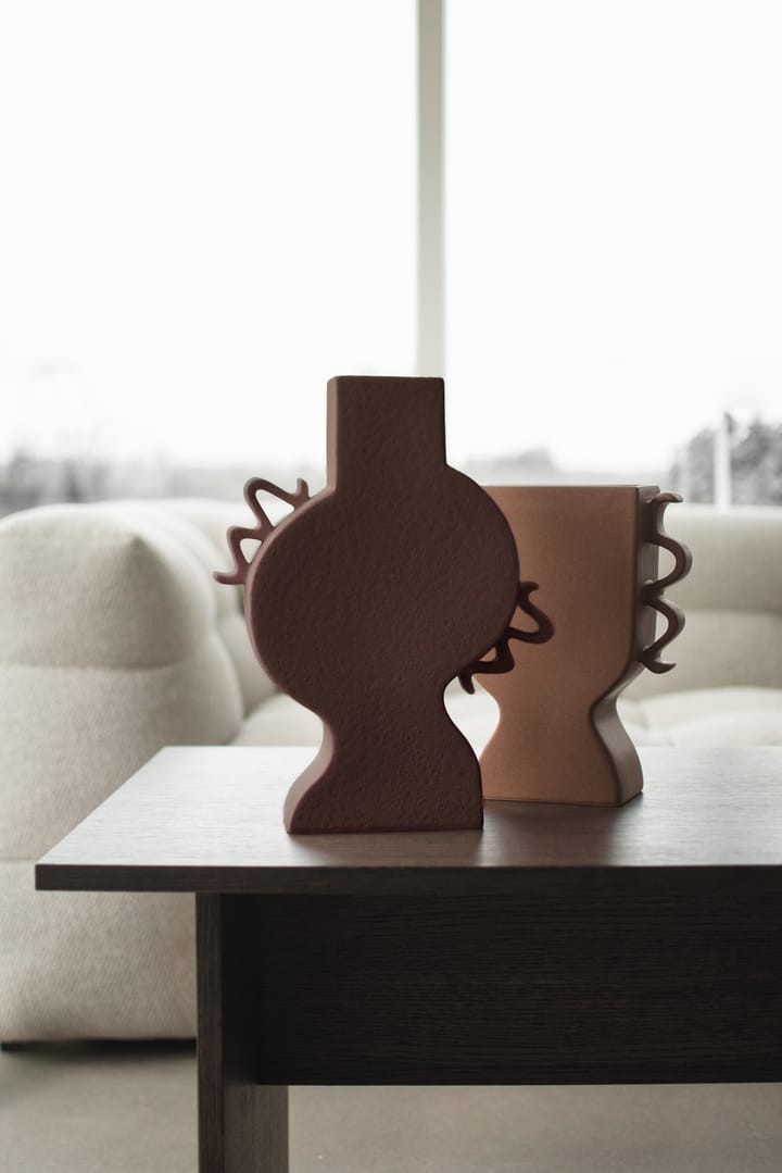 Flat βάζο 33 cm, Brown DBKD