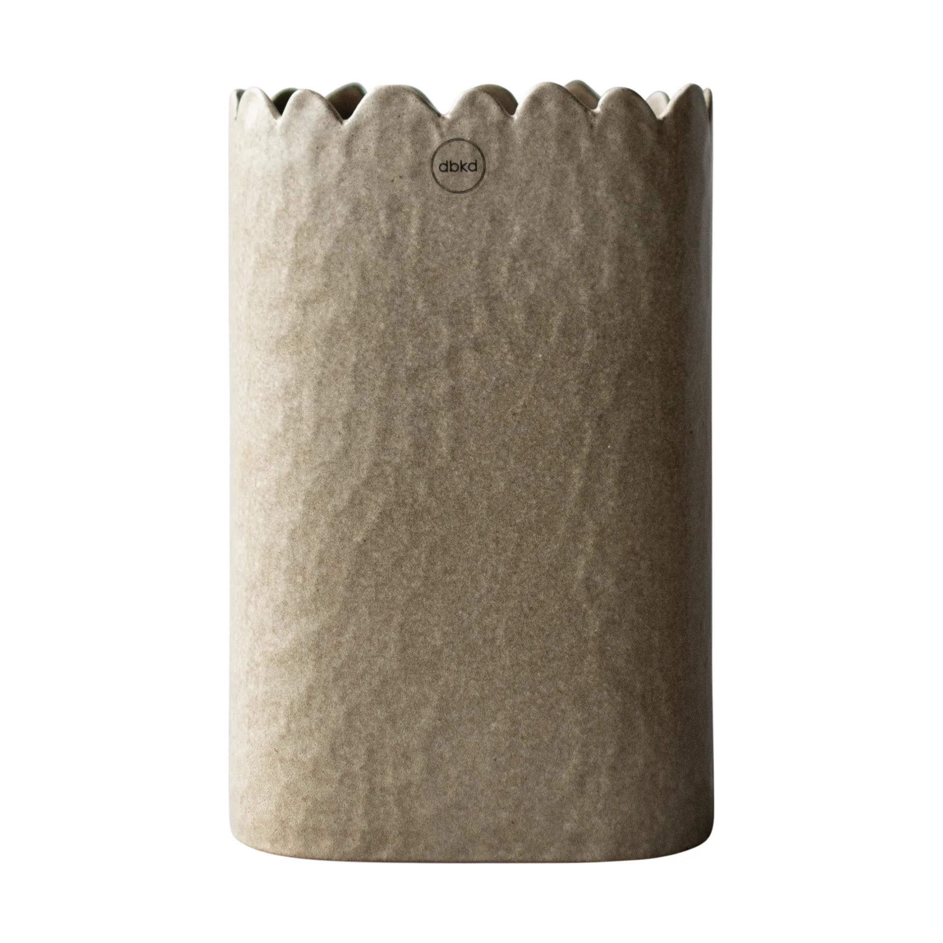 Flowery βάζο 20 cm, Beige DBKD