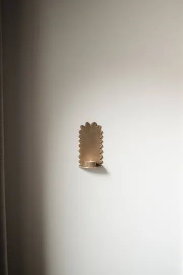 Flowery επιτοίχιο κηροπήγιο - Beige - DBKD