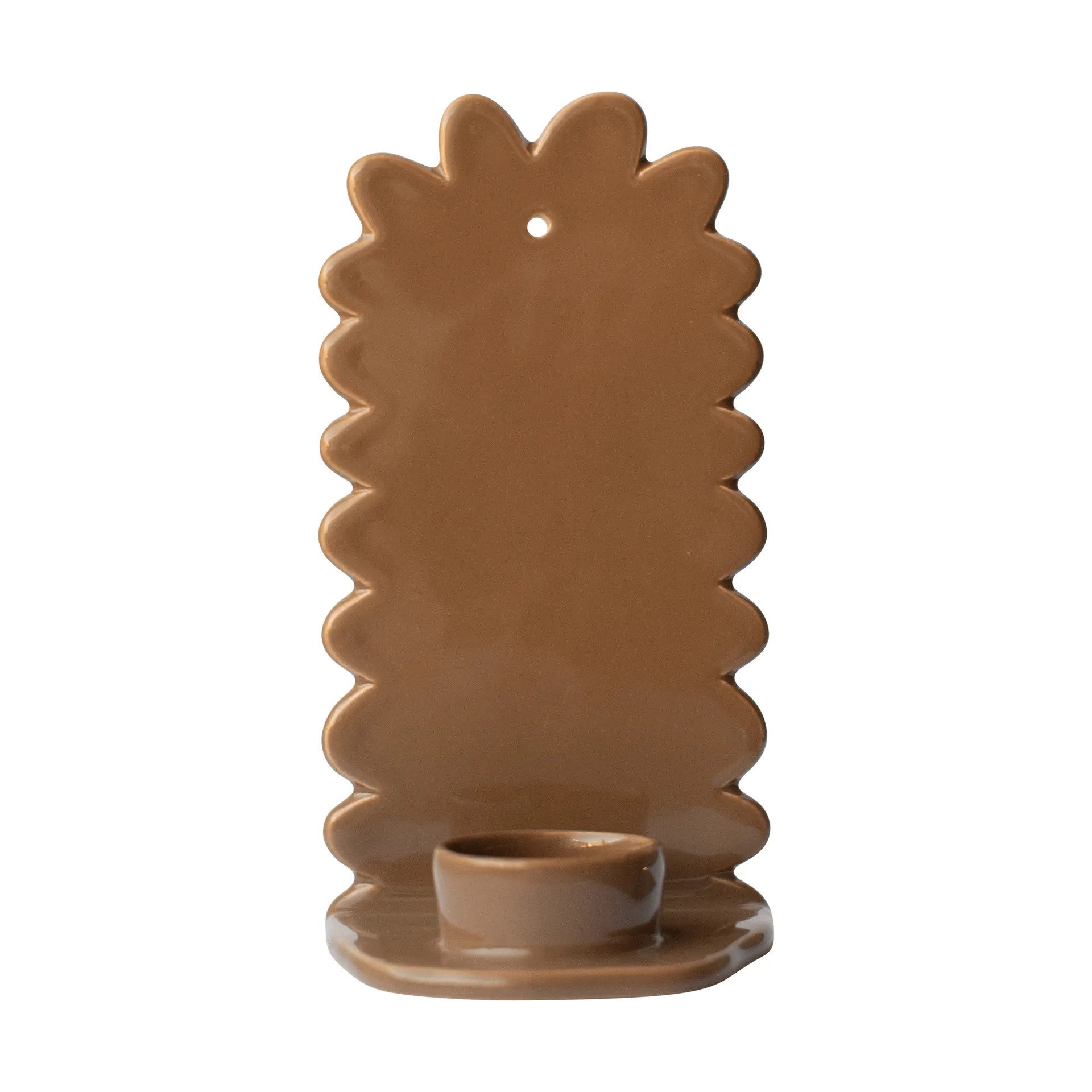 Flowery επιτοίχιο κηροπήγιο, Shiny nougat DBKD