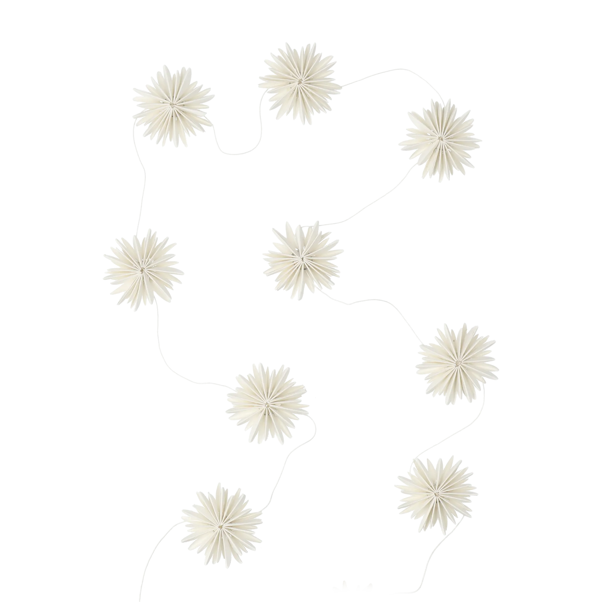 Νιφάδες Garland, άσπρο DBKD